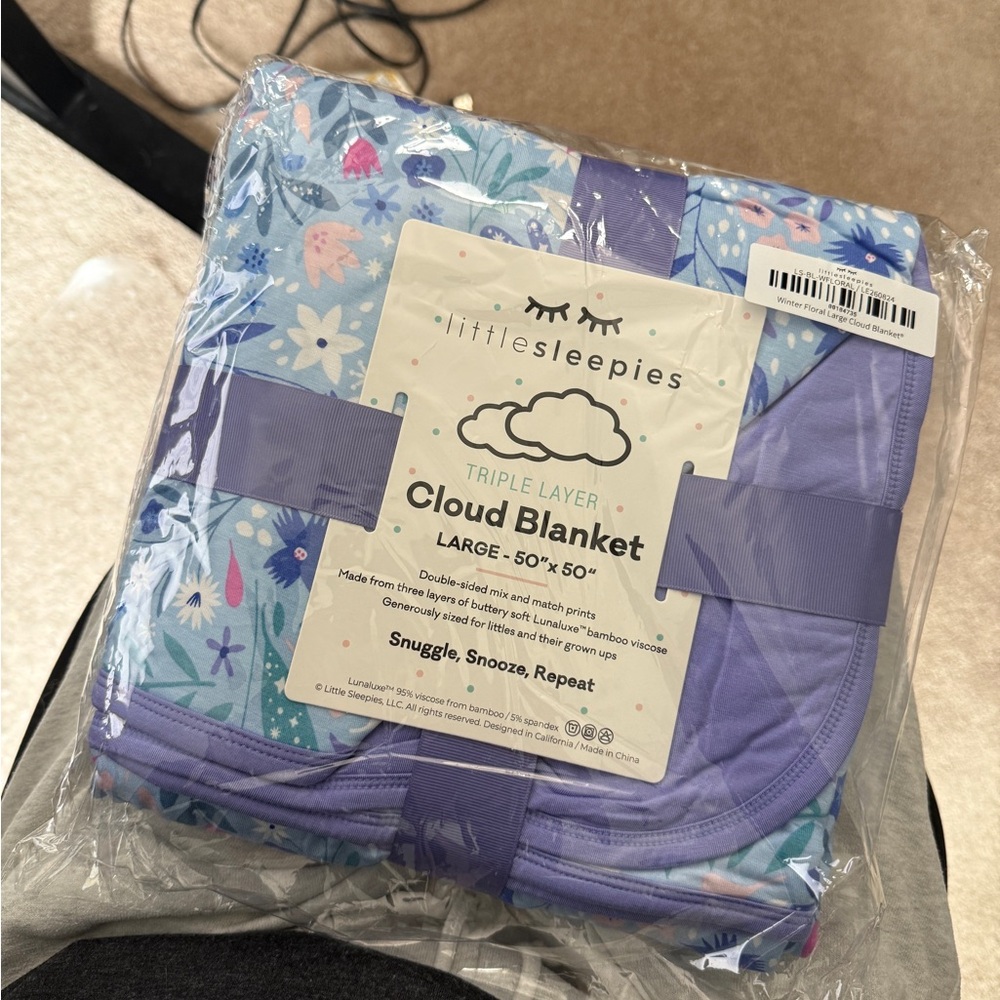 Little Sleepies Magical Meadows Cloud NIB